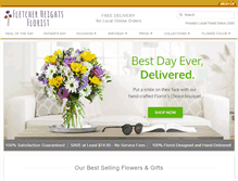 Tablet Screenshot of fletcherheightsflorist.com